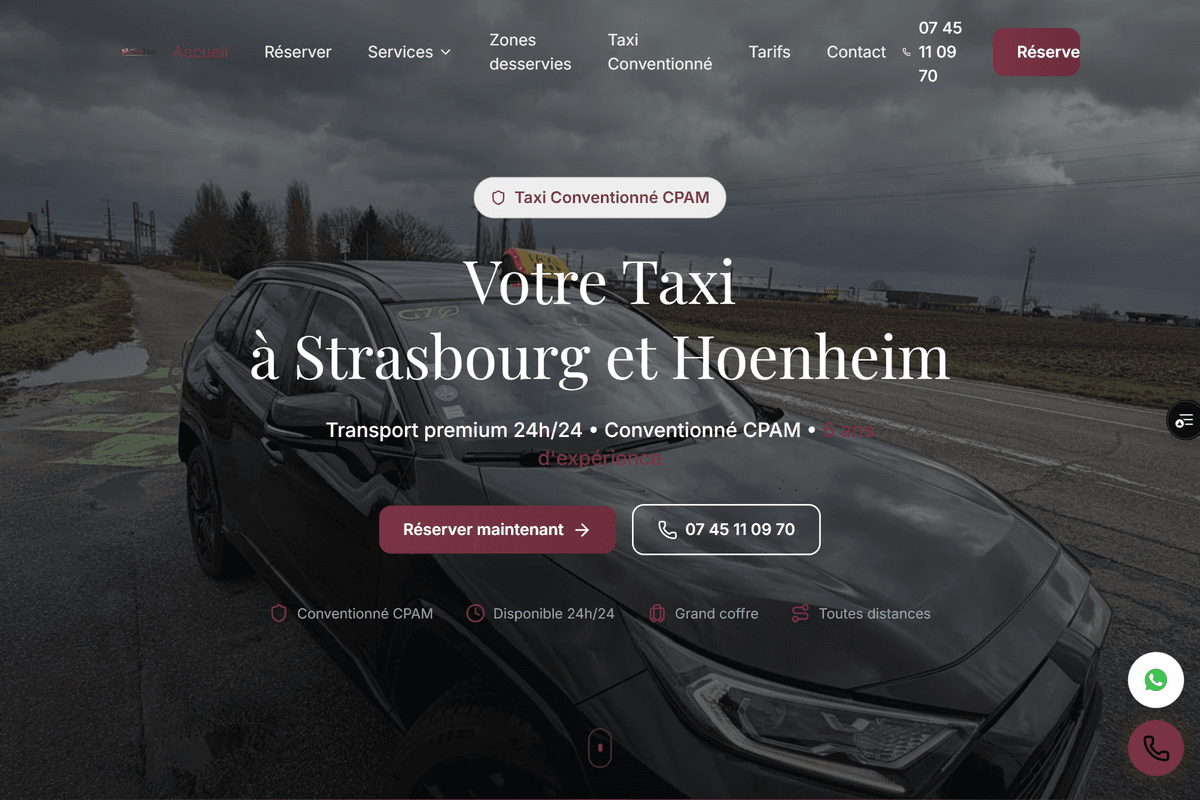 Sb'Est Taxi Strasbourg